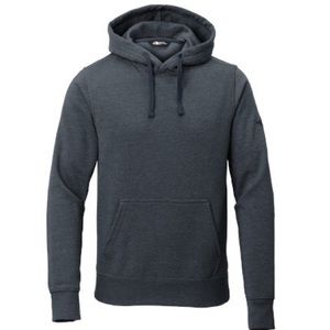 North Face Hoodie - Side Shoulder Logo - Urban Navy Heather